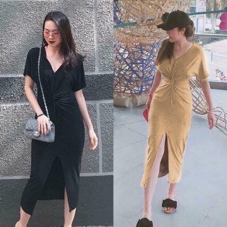 ĐẦM MAXI XOẮN EO THÁI LAN