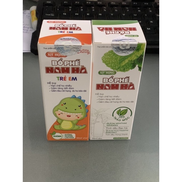 Xịt họng Bổ phế Nam Hà 30ml