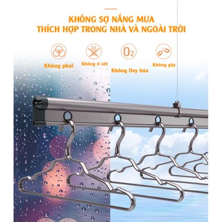 Móc Treo Quần Áo Bằng Hợp Kim Nhôm