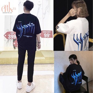 Áo thun cá tính hoạ tiết  chữ hades siêu thực đẹp lạ free style nam nữ H016 ERIK