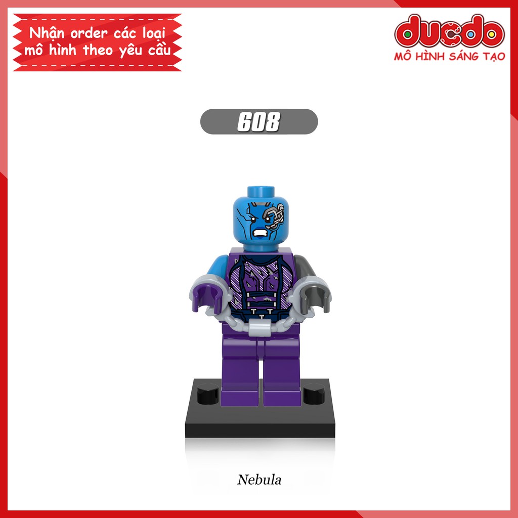 Minifigures Vệ binh dải ngân hà siêu đẹp - Đồ Chơi Lắp Ghép Xếp Hình Mini Mô hình Iron Man Xinh 0159