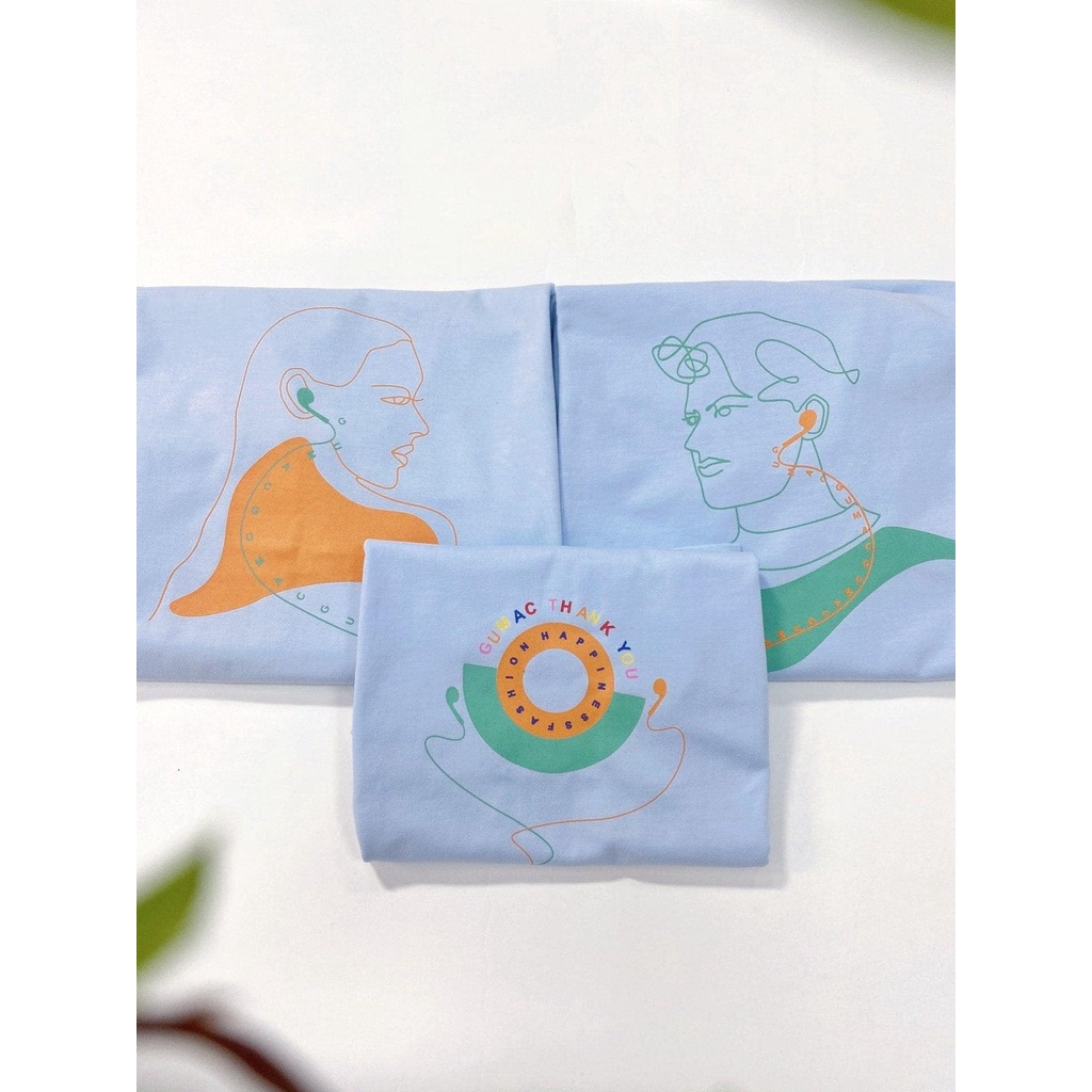 [Mã WABRGM11 giảm 10% đơn 250K] Áo thun nữ in cô gái GUMAC couple dễ thương ATB850 | BigBuy360 - bigbuy360.vn