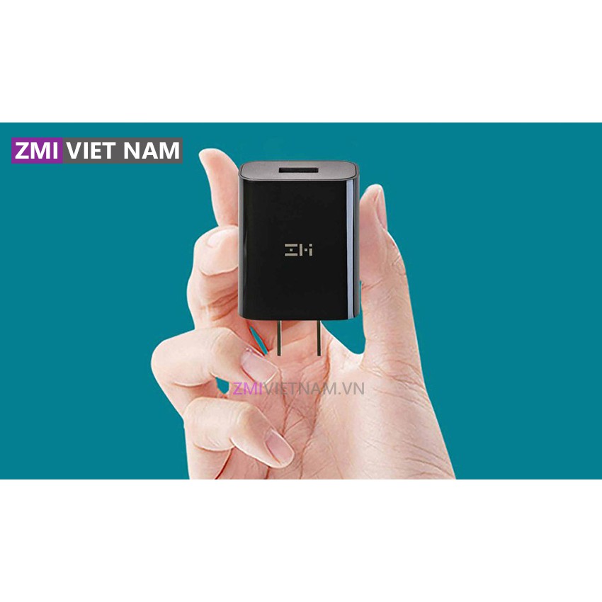 [ ZMI VIỆT NAM ] Củ Sạc Nhanh ZMI HA612 18W, 1 Cổng USB A | Bảo Hành 18 Tháng