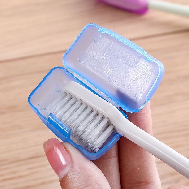 Nắp nhựa đậy bảo vệ đầu bàn chải đánh răng du lịch dễ dàng sử dụng giữ đầu bàn chải luôn sạch sẽ