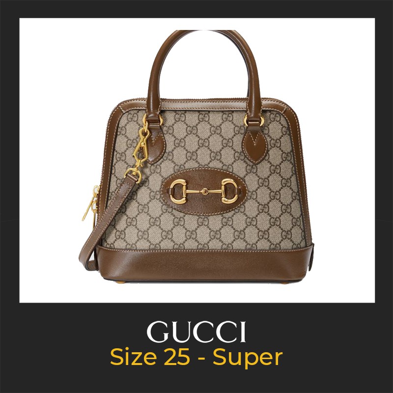 Túi Gucci Horsebit Small Top Handle - Size 25 Super Full Box - Túi Horsebit Quai Cầm