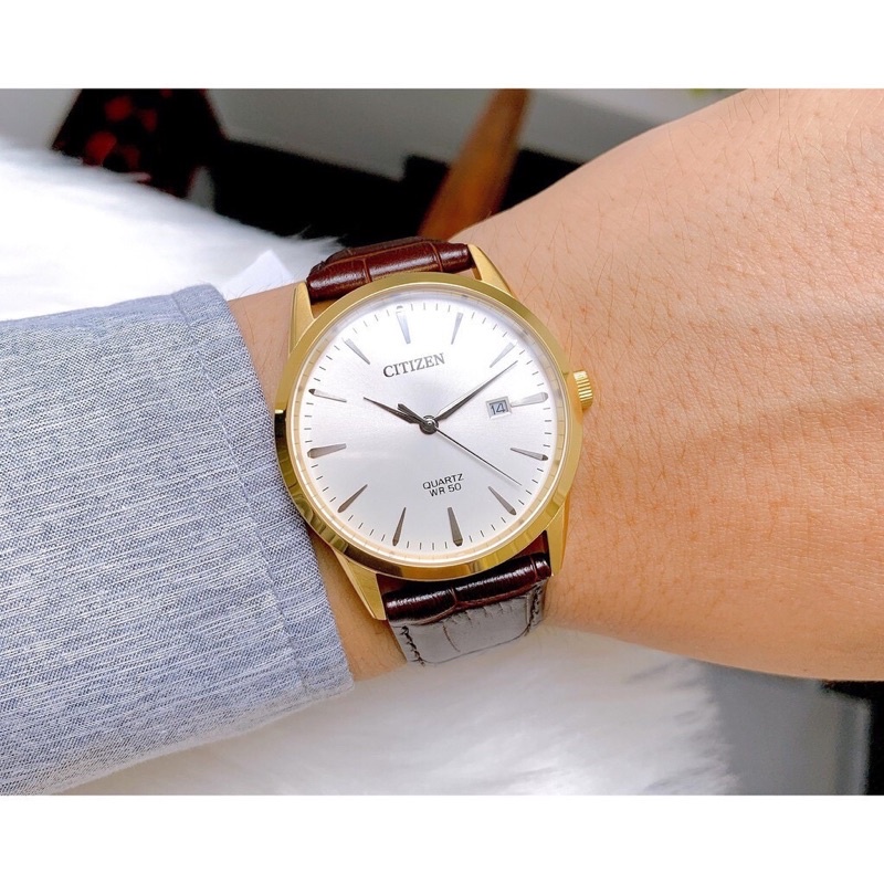 Đồng hồ nam dây da Citizen BI5002 14A