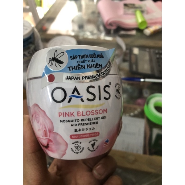 SÁP THƠM PHÒNG OASIS ĐUỔI MUỖI CÁC HƯƠNG