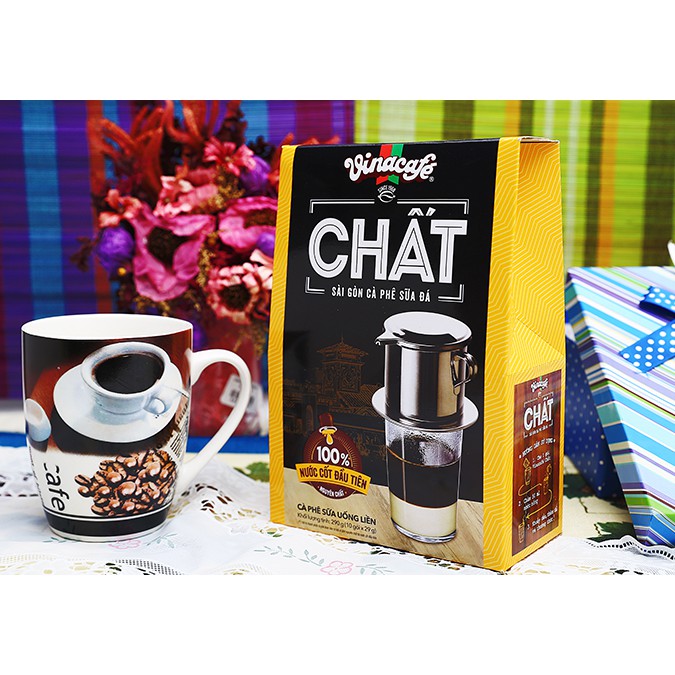 CÀ PHÊ CHẤT VINACAFE - hộp 290g ( 10 gói x 29g )