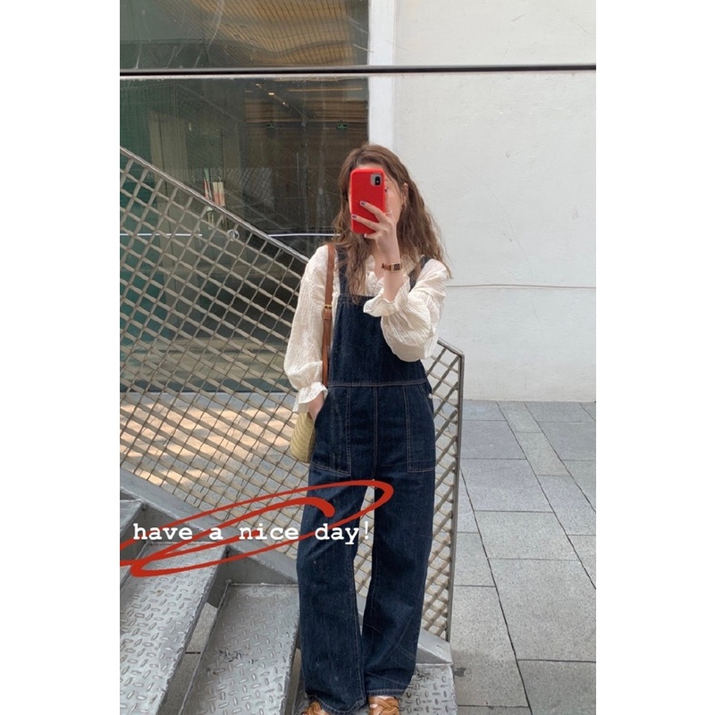 Áo sơ mi SUXI tay dài màu trơn phong cách Hàn Quốc nữ tính