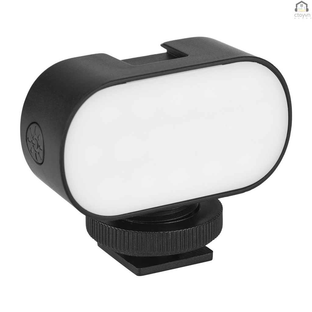 Đèn chiếu sáng Andoer st30 mini led 5000k-6000k cri95 tích hợp pin lithium với phụ kiện tiện dụng