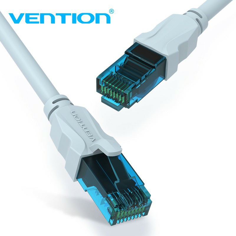 ★Chính hãng Vention★ Dây cáp nối mạng Lan Erthernet CAT5e ★ 2 đầu RJ45 đúc sẵn từ 15m đến 20m