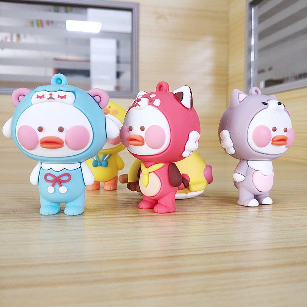 Móc Khóa Hình Vịt Lalafanfan Hoạt Hình Đáng Yêu