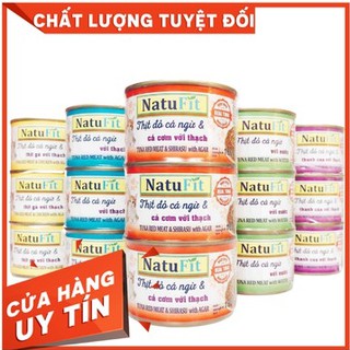 Thức ăn Pate dinh dưỡng cao cấp Natufit 160Gr chuyên dùng cho thú cưng chó mèo