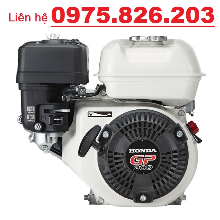 [Freeship] - Máy Nổ – Động Cơ Xăng Honda GP200H CH1 6.5HP Chậm Tua - Hàng chính hãng, nhập khẩu Nhật Bản