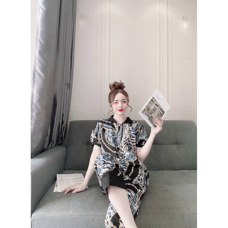 Đồ Bộ Nữ Mặc Nhà Lụa Hàn Quần Dài - MOMOSA SHOP | BigBuy360 - bigbuy360.vn