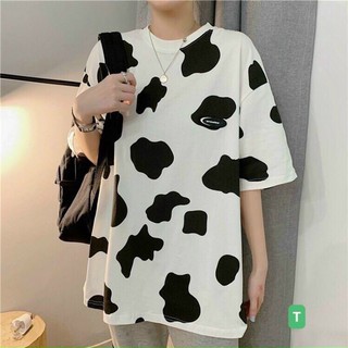 Áo thun bò sữa - freesize cá tính