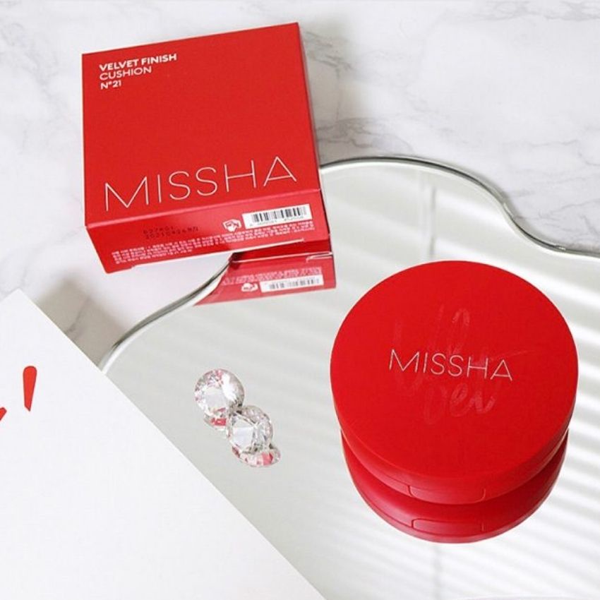 Phấn nước cushion missha, phấn nước kiềm dầu, che khuyết điểm hàn quốc