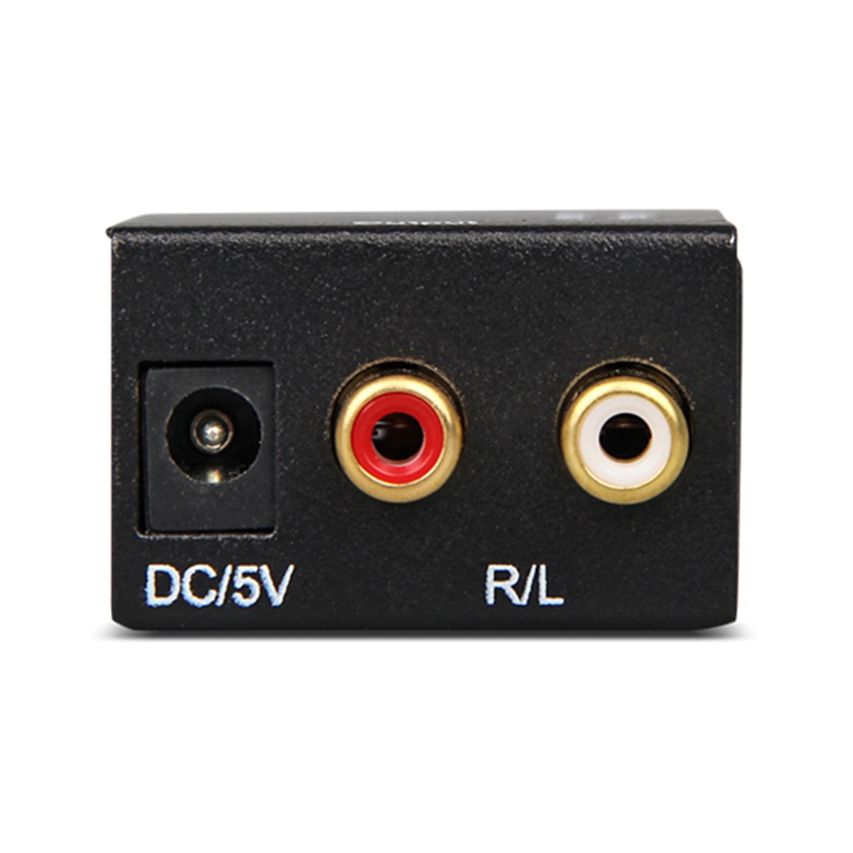Digital to Analog Audio Converter Adapter Fiber Kabel Digital Optical Coax