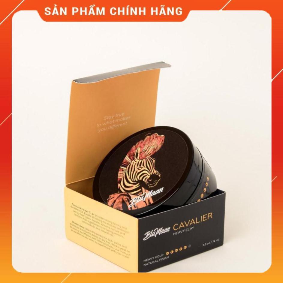 ❤️KHUYẾN MẠI SỐC❤️ Sáp vuốt tóc nam cao cấp - Blumaan Cavalier Heavy Clay