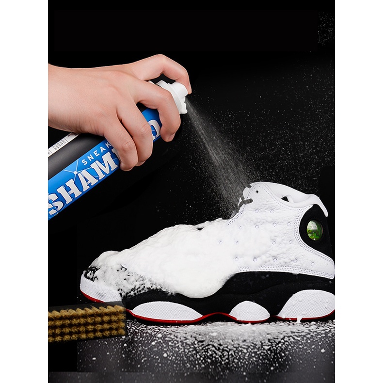 Chai Xịt Vệ Sinh Giày Sneaker - Bình Cao Cấp Bình Xịt Trắng Giày đánh bay bụi bẩn bám lên giày