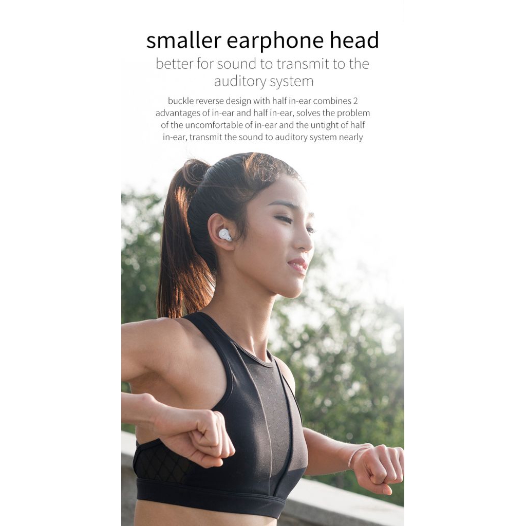 MIFO O2 Mini TWS Real Wireless In-Ear Stereo Bluetooth 5.0 Headphones Stereo Sports Headphones [EXO1]