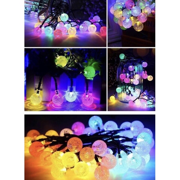 Đèn trang trí. Đèn Led chery bi bọt 10m 96 bong chery- dùng trang trí quán caffe .noen-phòng ngủ.v.v..