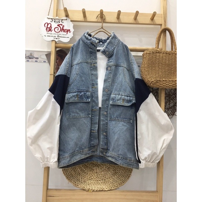 Áo denim jacket siêu phẩm mới xịn