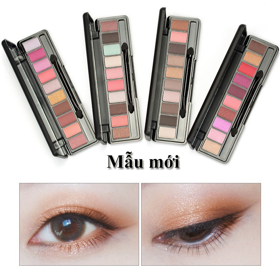 Phấn Mắt 10 Ô Nhiều Màu Lameila hộp hồng | BigBuy360 - bigbuy360.vn