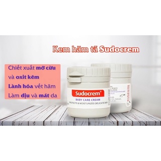 Kem chống hăm sudocrem uk 60g 125g - hàng nội địa