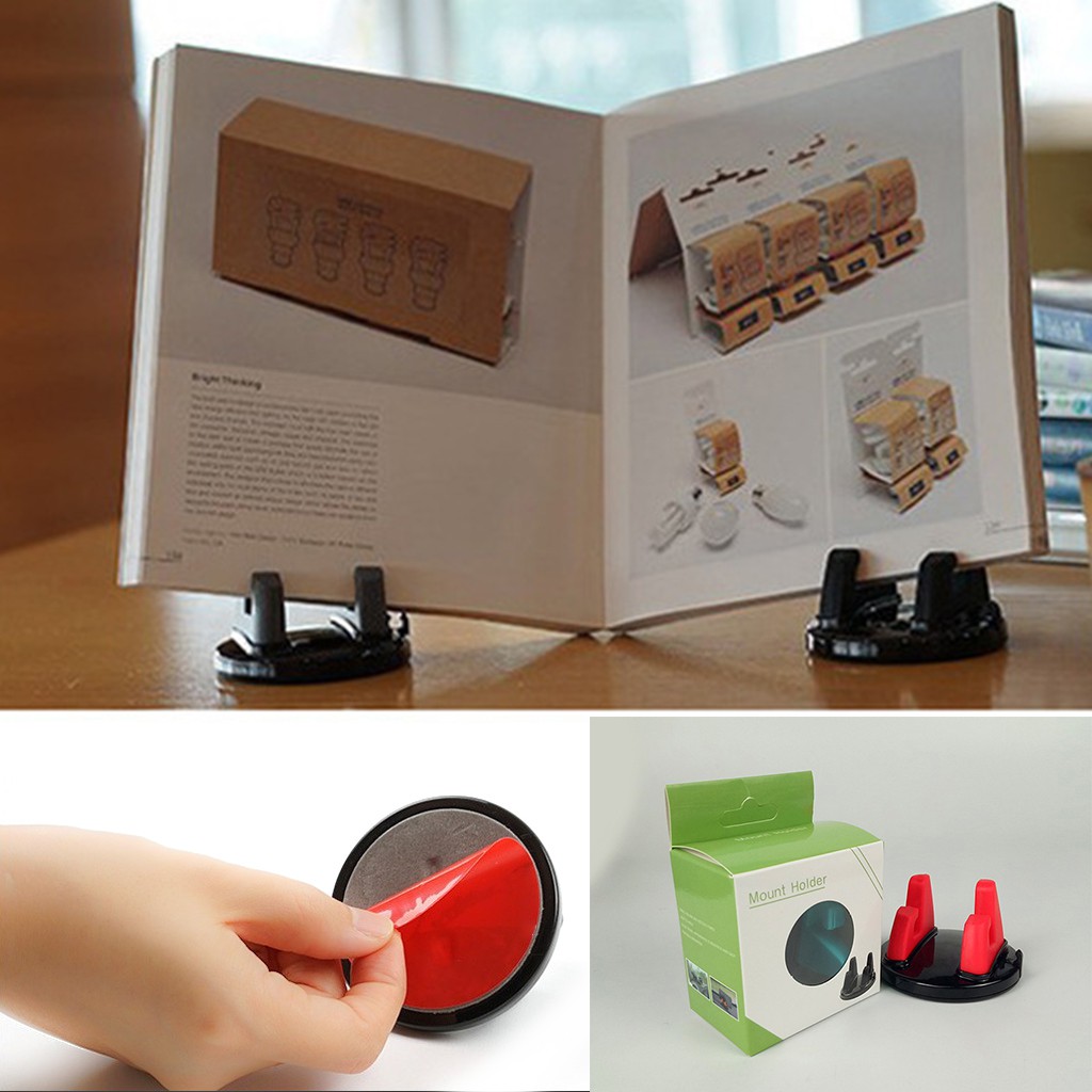 Giá đỡ điện thoại xoay 360 độ chống trượt gắn xe hơi