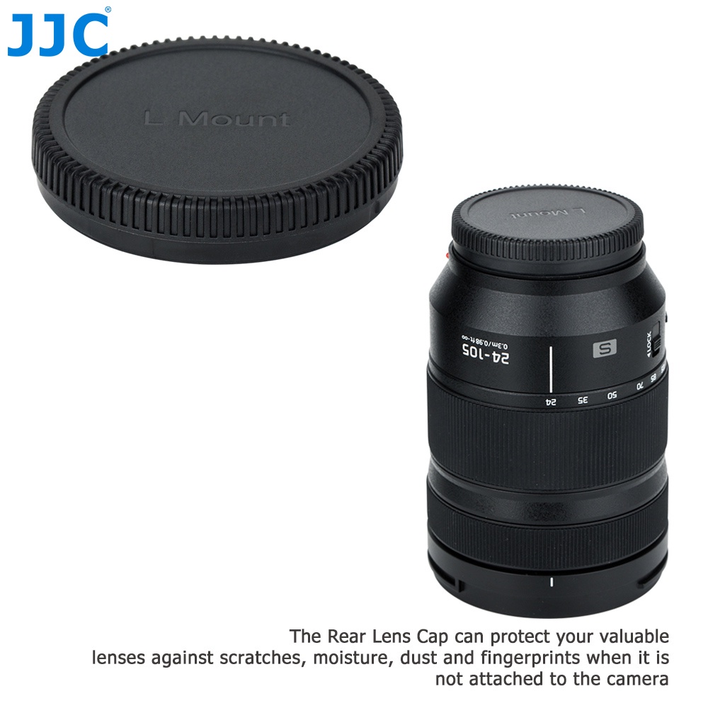 JJC L Mount Nắp Thân Máy &amp; Nắp Ống Kính Phía Sau cho Máy Ảnh Và Ống Kính Panasonic S5II S5IIX S5 S1 S1R S1H Và Hơn Thế Nữa
