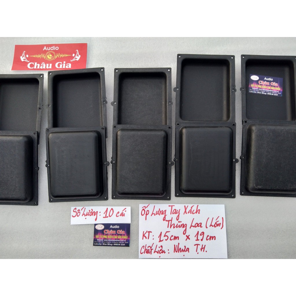 Ốp tay xách thùng loa 15cm 19cm 10 cái Audio Châu Gia