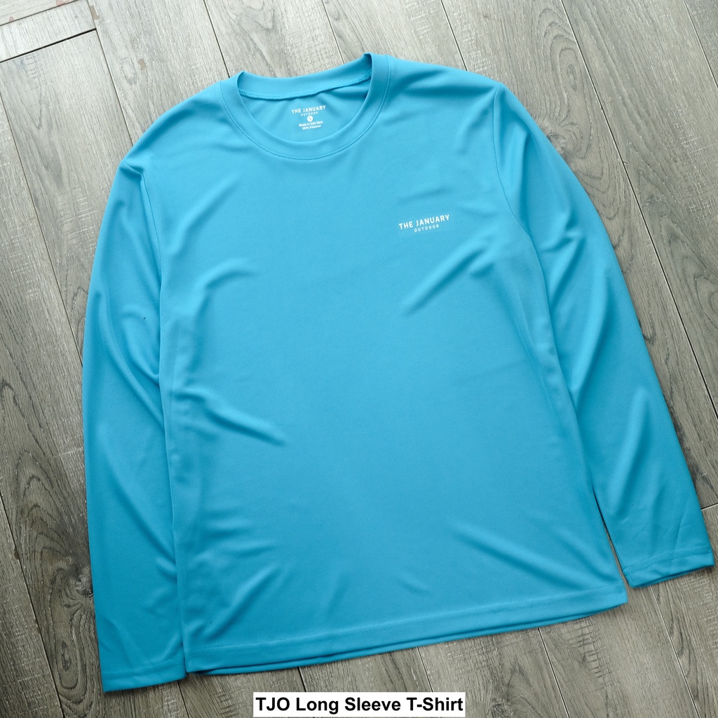 Áo thun dài tay Unisex TJO vải lưới siêu nhỏ giữ nhiệt, thoáng khí - không bức bí | BigBuy360 - bigbuy360.vn