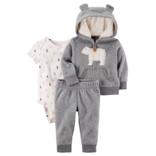 Sét 3 chi tiết bé trai size 18m