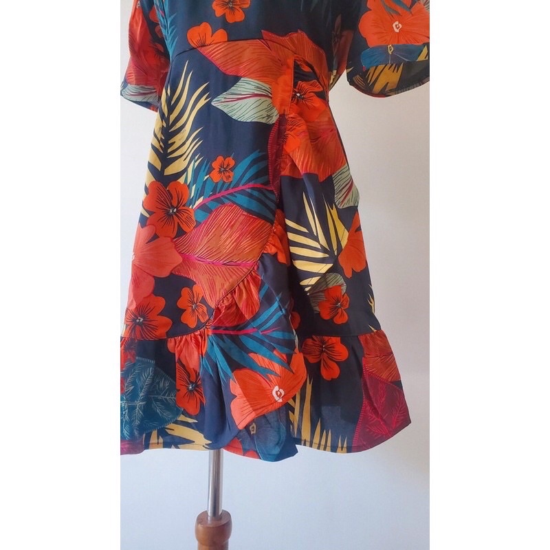Đầm hoa lụa mềm DOKESI - Moana Dress