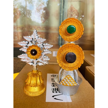 [PBMC] Bộ torma(hoa sư tử) nhựa 16cm