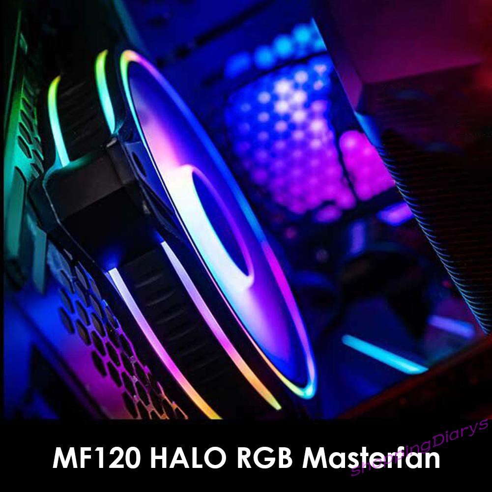 COOLER MASTER Quạt Tản Nhiệt Sh Master Mf120 12cm Dc 12v Argb 4-pin Pwm Cho Máy Tính Ốp