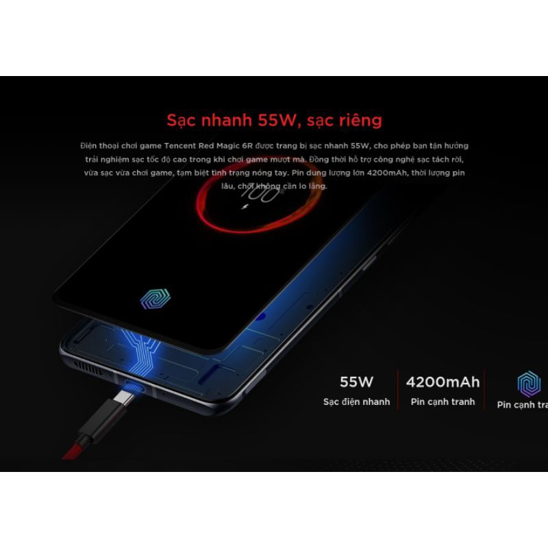 Điện thoại Nubia Red Magic 6R { BrandNew } | BigBuy360 - bigbuy360.vn