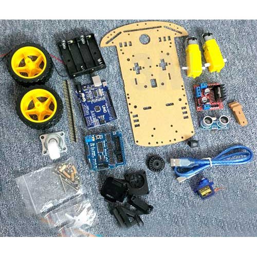 Bộ Combo Mô Hình Robot 3 Bánh V1