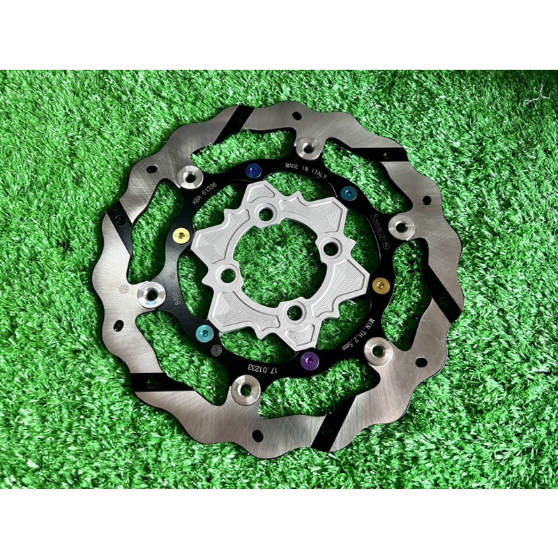 Đĩa Brembo Lòng KTM 260mm 4 Lổ Gắn Yamha / Honda Full Bộ Như Hình
