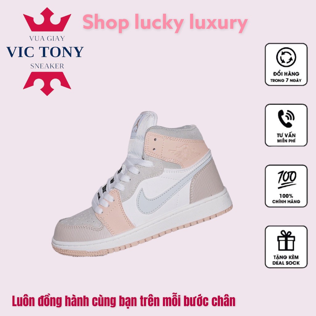 Giày Jordan cổ cao MILAN thời trang, Giày JD1 high MILAN thể thao nam nữ full box bill | BigBuy360 - bigbuy360.vn