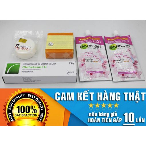 Bộ Kem Mờ Nám, Tàn Nhang Thái Lan Clobetamil G - Chính Hãng