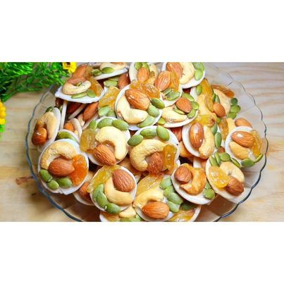 Bánh đồng tiền điều mix hạt - siêu phẩm 100g / 250g / 500g