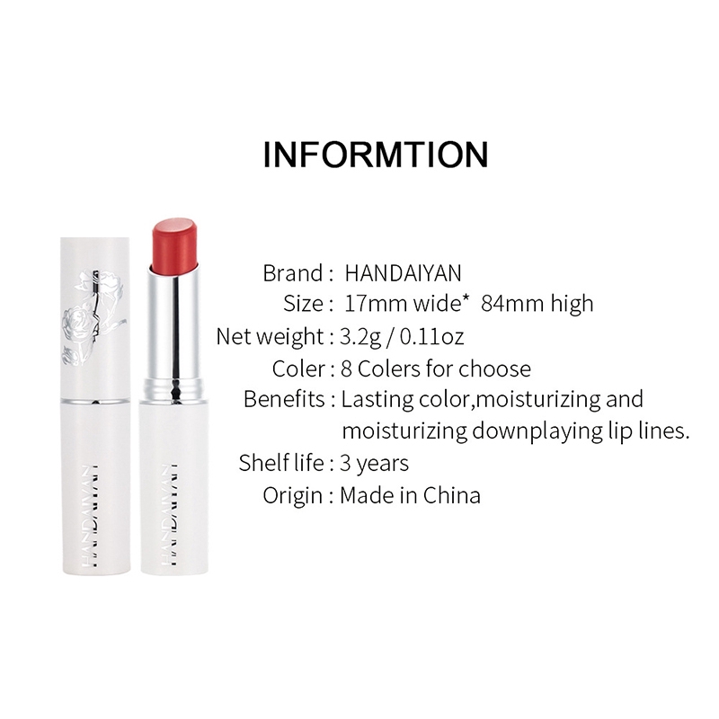 [Hàng mới về] Son dưỡng môi HANDAIYAN tinh chất hoa hồng tự nhiên | BigBuy360 - bigbuy360.vn