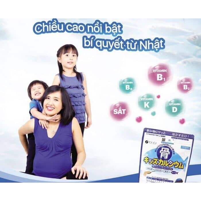 Bột Canxi Cá Tuyết Bone’s Calcium Fine Japan Tăng Chiều Cao Nhật Bản 140g