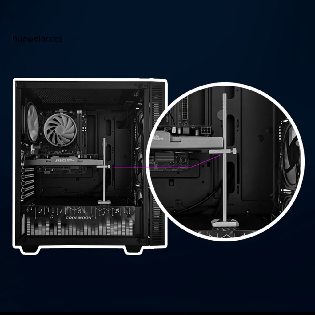 1 Bộ Giá Đỡ Card Đồ Họa Hua-1Set Coolmoon Vt192 Bằng Hợp Kim Nhôm Magesium Cho Máy Tính | BigBuy360 - bigbuy360.vn