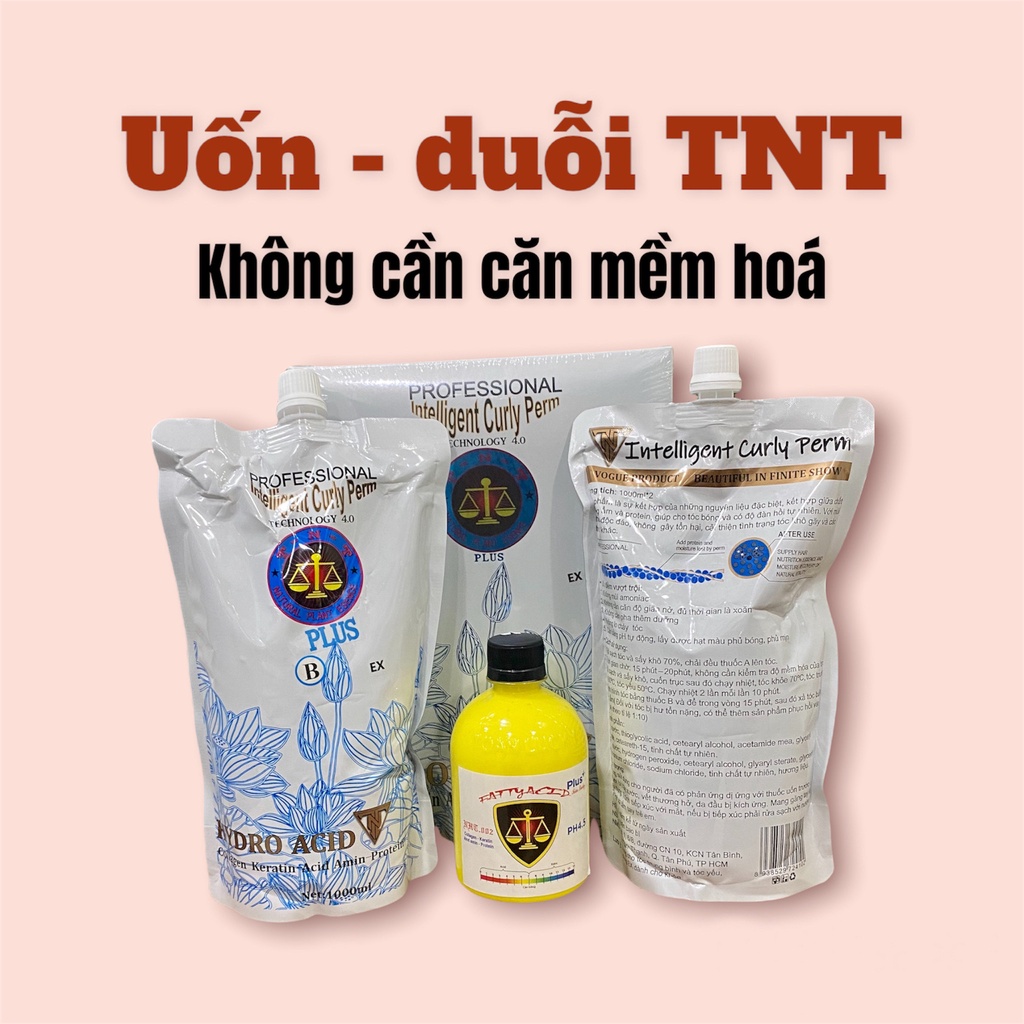 Thuốc uốn tóc Hydro Acid, Thuốc uốn tóc TNT thông minh không quan tâm mềm hóa, không lo cháy tóc | Bill Hair, Billhair