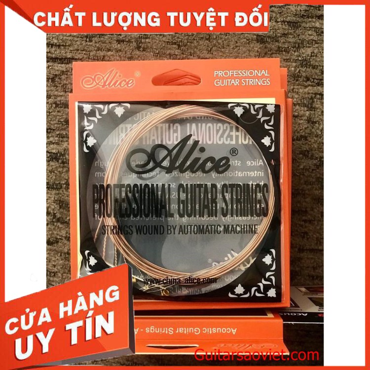 Dây đàn guitar Acoustic Alice AW436 (Chính Hãng)
