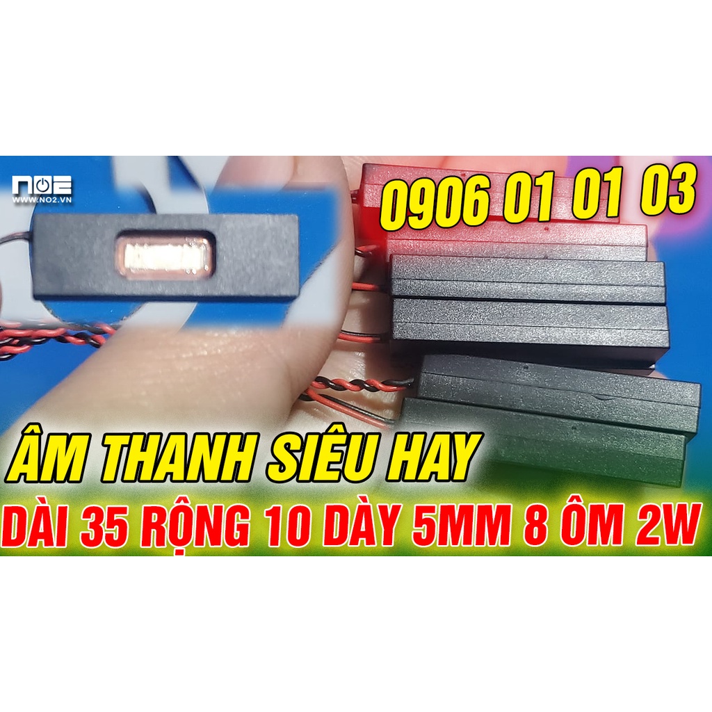 Loa độ laptop N7, Loa độ box, dài 35 rộng 10 dày 5 , ÂM THANH SIÊU HAY 8 ôm 2w