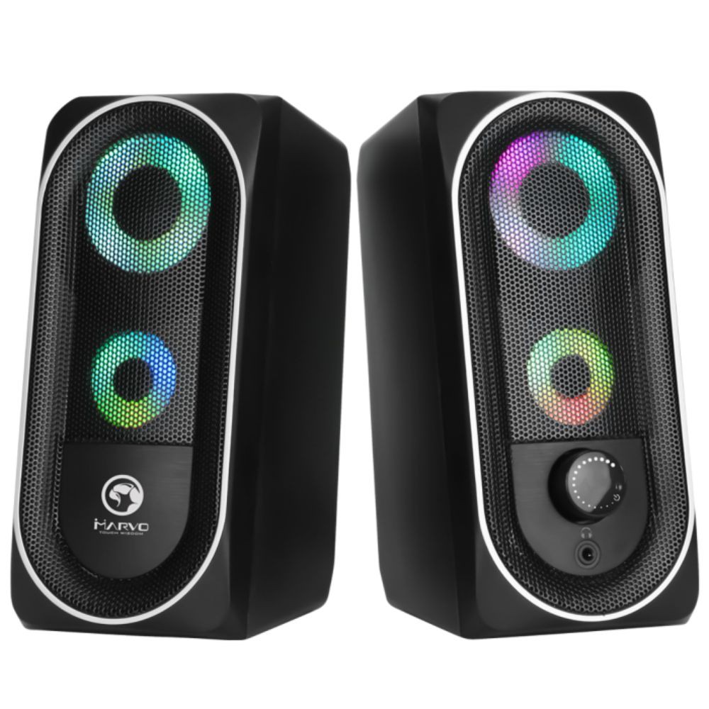 Loa BLUETOOTH LED MARVO SG-266BT Stereo LED Gaming Speakers